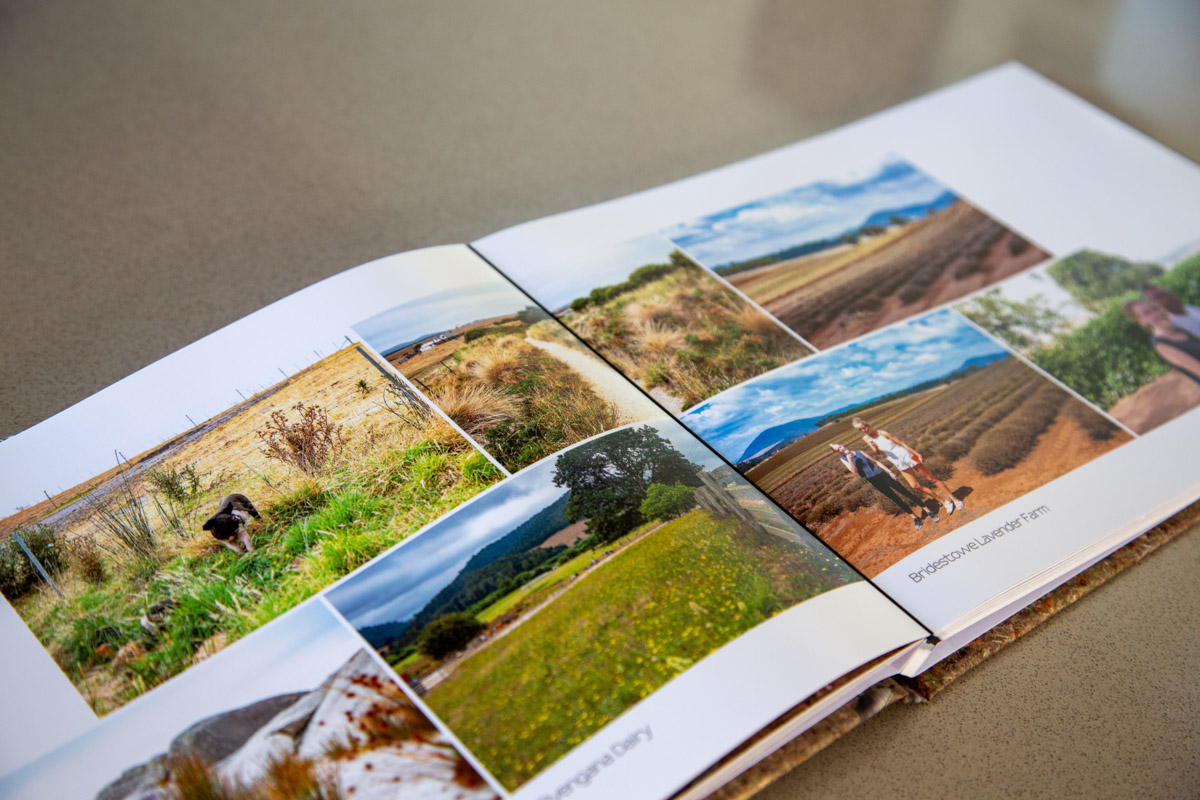 Photo book design