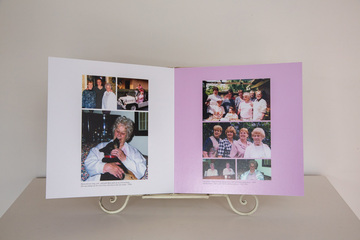 photo book design service australia